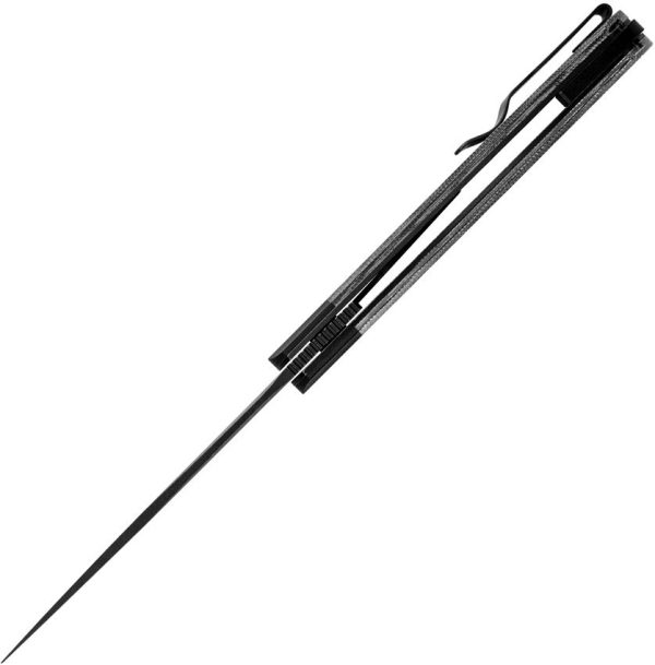 Kizer Momo Linerlock Black Micarta Nitro V