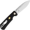 Kizer Retro Linerlock Black G10 Folding Knife