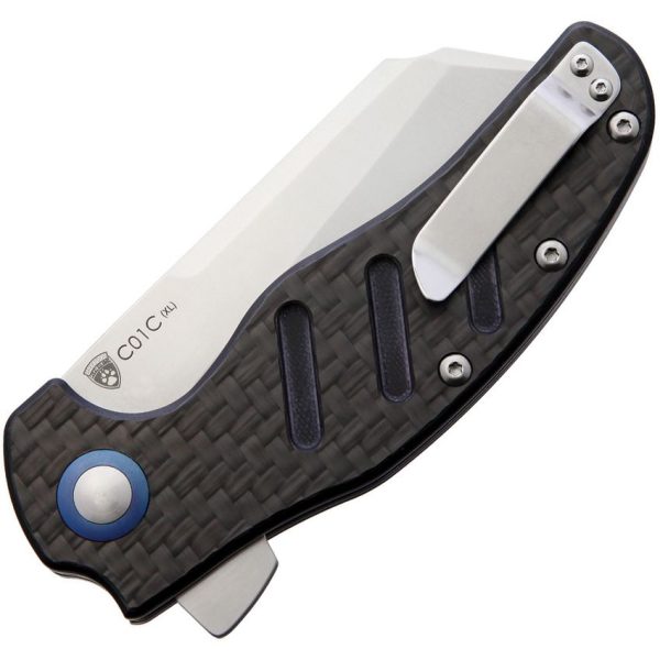 Kizer Sheepdog Linerlock Carbon Fiber Folding Knife