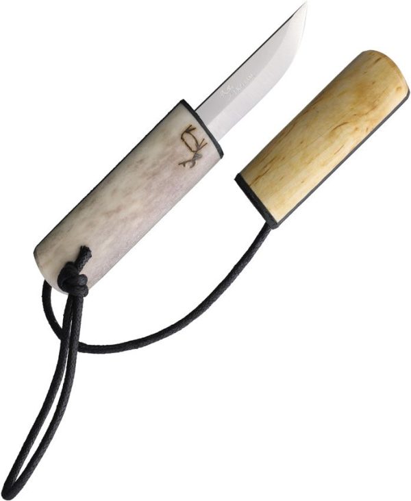 Kellam Pocket Fixed Blade Reindeer - Birch Sheath
