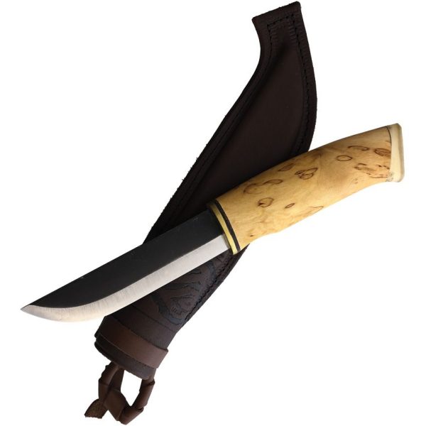 Kellam Bear Growl Fixed Blade Knife Carbon Steel Finland