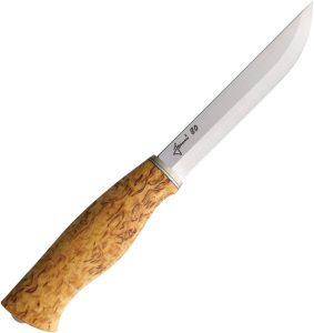 Kellam Jouni 80 Fixed Blade Knife Stainless Steel Birch Handle