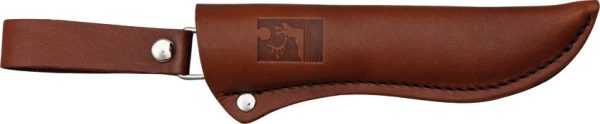 Kellam Falcon Fixed Blade Knife 3" Stainless Steel Birch Handle