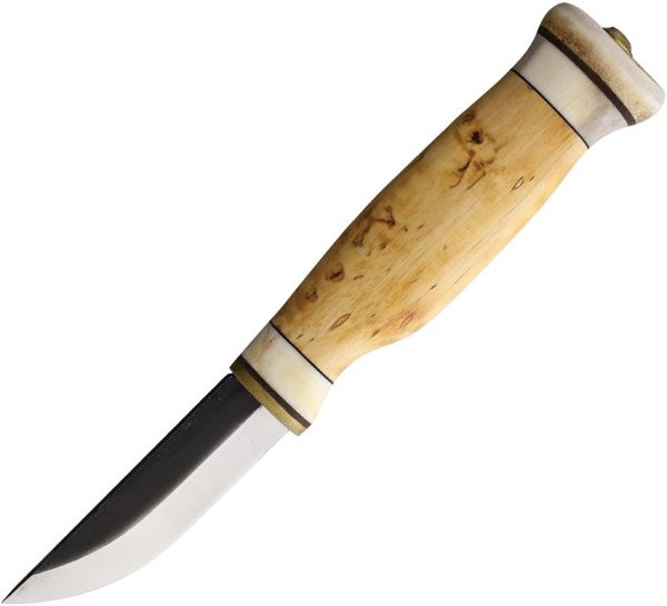 Kellam Tundra Whittler Fixed Blade Knife Carbon Steel Birch