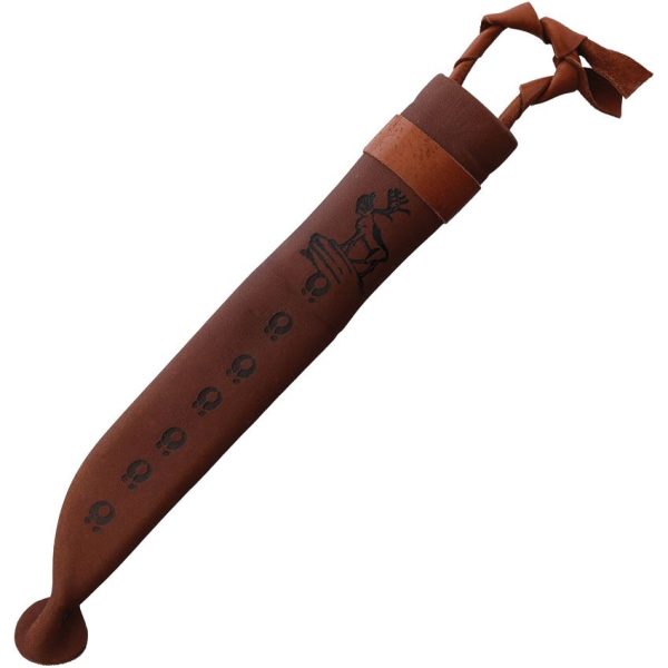 Kellam Tundra Whittler Fixed Blade - Carbon Steel Curly Birch
