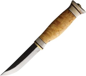 Kellam Tundra Puukko Whittler - Carbon Steel Reindeer Horn