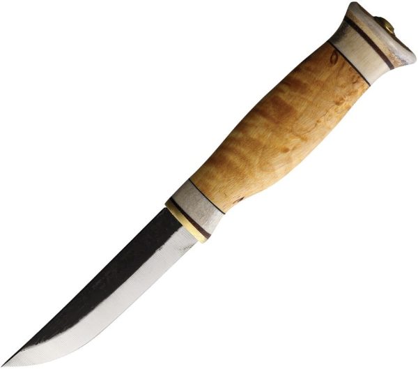 Kellam Tundra Puukko Whittler - Carbon Steel Reindeer Horn