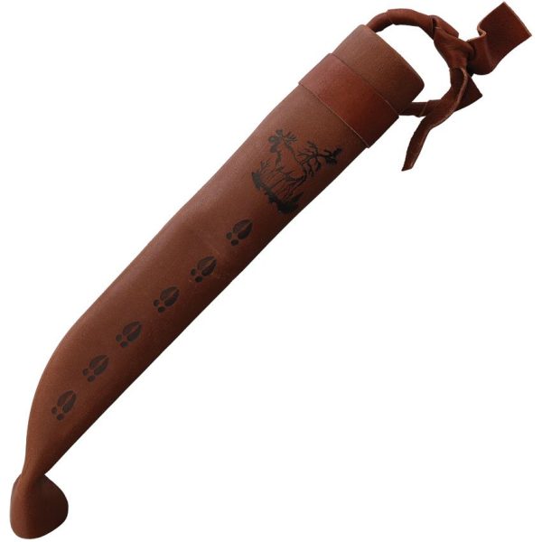 Kellam Tundra Forest Puukko - Carbon Steel Birch Handle