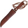 Kellam Mushroom Knife Fixed Blade Birch Wood Antler Handle