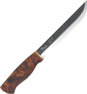 Kellam Slasher Fixed Blade Knife 7" Carbon Steel Birch