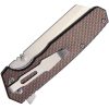 Komoran Linerlock - Red Carbon Fiber Inlay