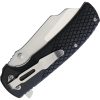 Komoran Linerlock Black G10 - Stonewash Blade