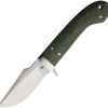 Komoran Fixed Blade Green Micarta 7Cr17MoV