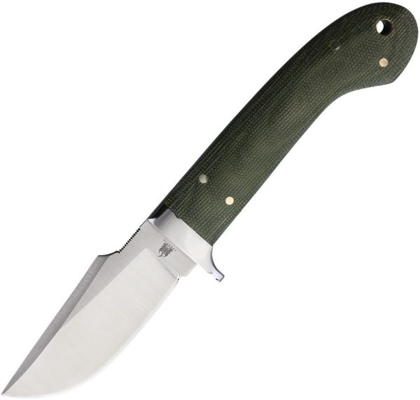 Komoran Fixed Blade Green Micarta 7Cr17MoV
