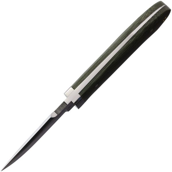 Komoran Fixed Blade Green Micarta 7Cr17MoV