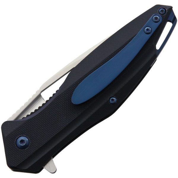 Komoran Linerlock Black G10 Folding Knife
