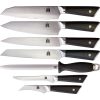 Komoran Damascus Block Set 7-Piece Kitchen