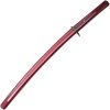 Komoran Wakizashi 20 Satin Stainless Blade - Red Wood