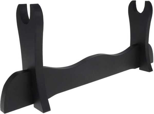 Komoran Sword Stand Black Wood - Single Display