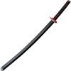Komoran Fireball Ninja Sword 26.5" Stainless Blade Red Handle