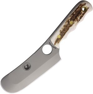 KOA00002FG.jpg Knives Of Alaska Brown Bear Fixed Blade D2 Stag Handle
