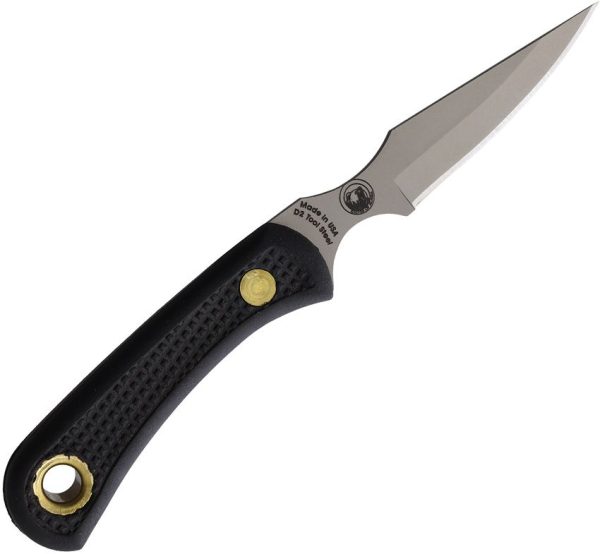 Knives of Alaska Cub Bear Suregrip Black Fixed Blade D2 Steel