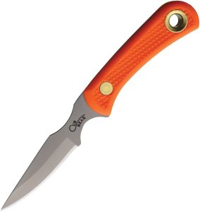 Knives of Alaska Cub Bear Suregrip Orange Fixed Blade D2