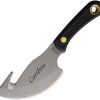 Knives Of Alaska Caribou Guthook Black D2 Fixed Blade Knife
