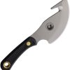 Knives Of Alaska Caribou Guthook Black D2 Fixed Blade Knife