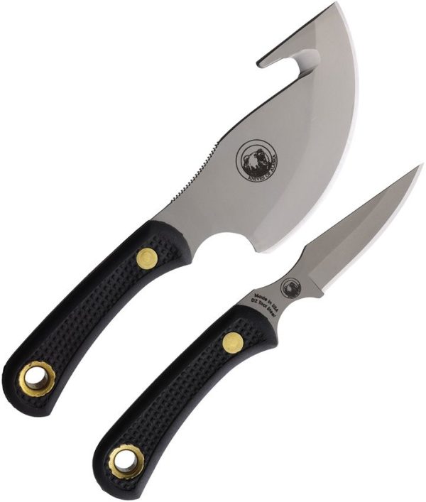 Knives of Alaska Caribou Combo D2 Fixed Blade Hunting Knife Set