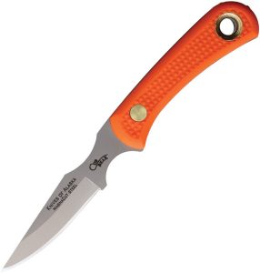 Knives of Alaska Cub Bear MagnaCut Orange Fixed Blade Knife