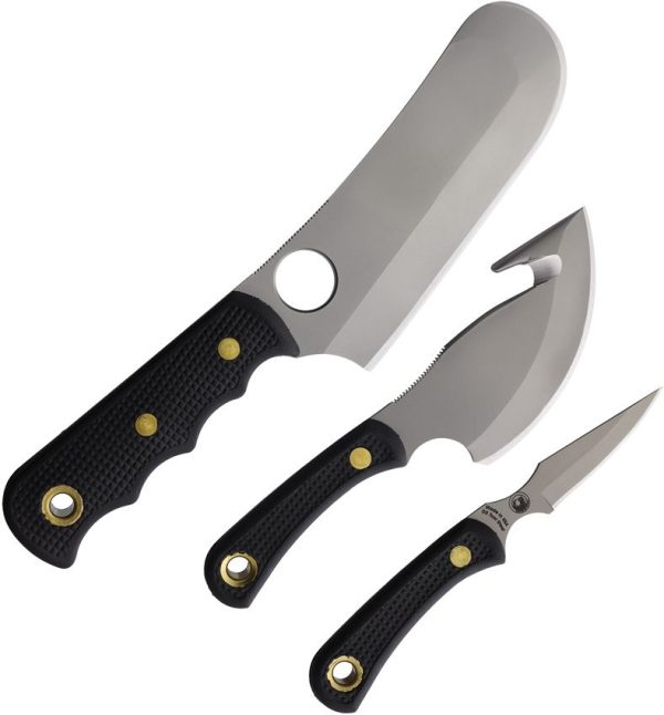 Knives Of Alaska Triple Combo D2 SureGrip Set