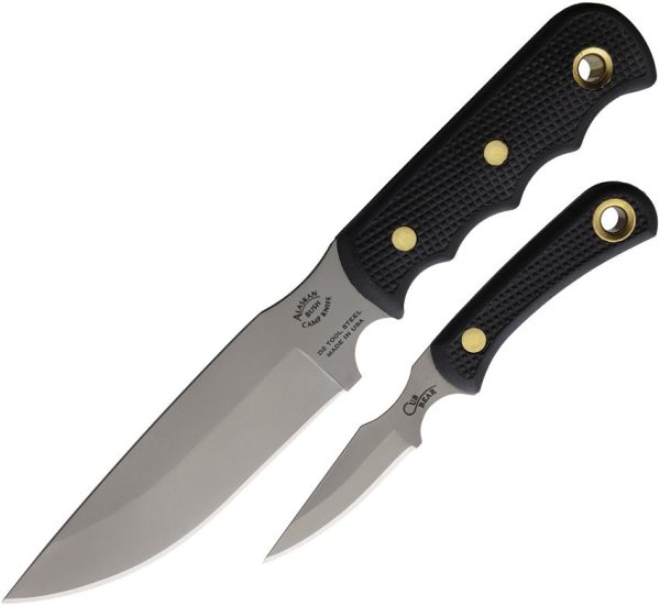 KOA00035FG.jpg Knives of Alaska Bush Camp Cub D2 Steel Fixed Blade Knife Set