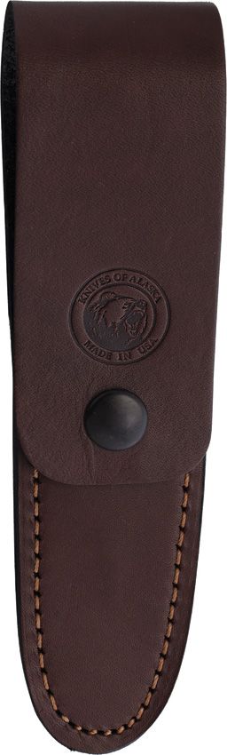 Knives of Alaska Muskrat Suregrip Orange Fixed Blade MagnaCut