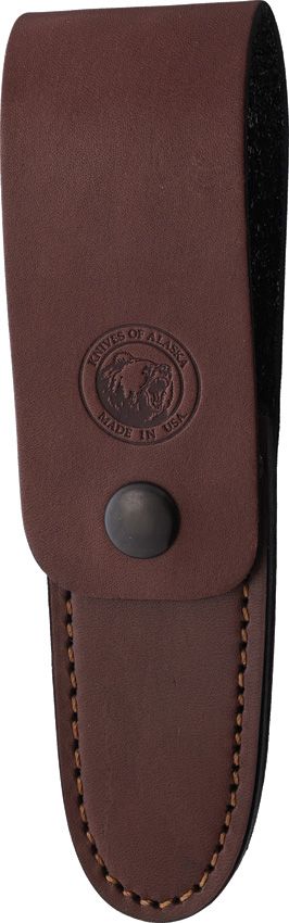 Knives of Alaska Muskrat Suregrip Orange Fixed Blade D2 Steel