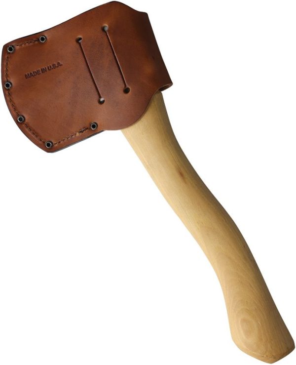 Knives of Alaska Hunter's Hatchet 4.25" Axe Wood Handle Sheath