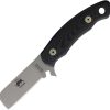 Knives of Alaska Bull Cutter Fixed Blade D2 Steel Black G10