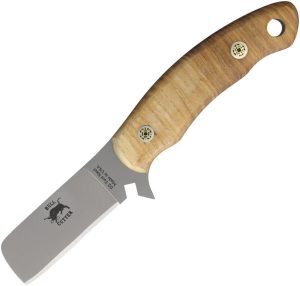 KOA00078FG.jpg Knives of Alaska Bull Cutter Fixed Blade D2 Steel Ash Wood