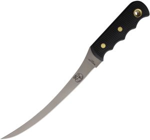 Knives of Alaska Coho Fillet 440C Stainless Fixed Blade Black