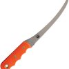 Knives of Alaska Coho Fillet 8" 440C Stainless Orange Fixed Blade