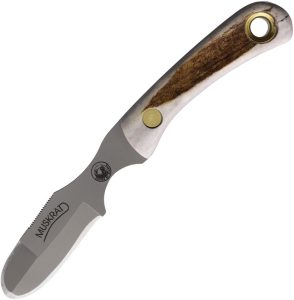 Knives Of Alaska Muskrat D2 Stag Fixed Blade