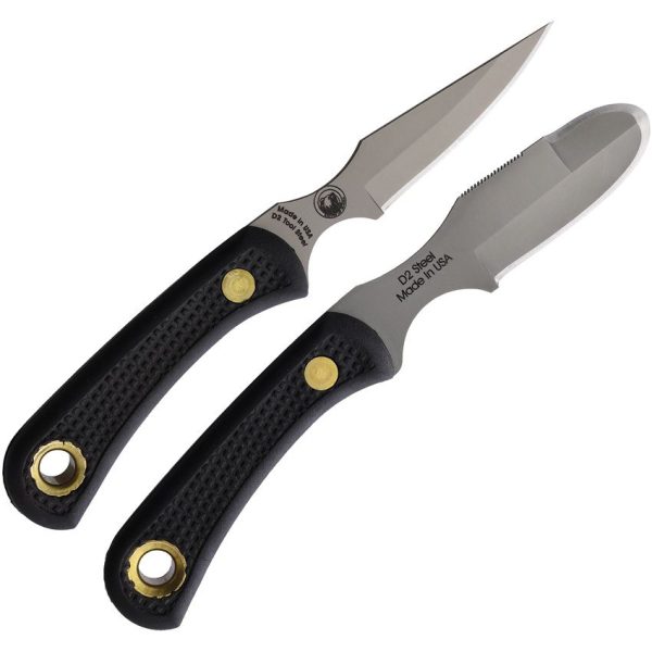 Knives Of Alaska Muskrat Cub Combo D2 Fixed Blade