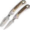 Knives Of Alaska Muskrat/Cub S30V Stag Combo