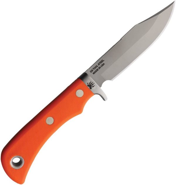 Knives Of Alaska Magnum Wolverine D2 Orange Blade