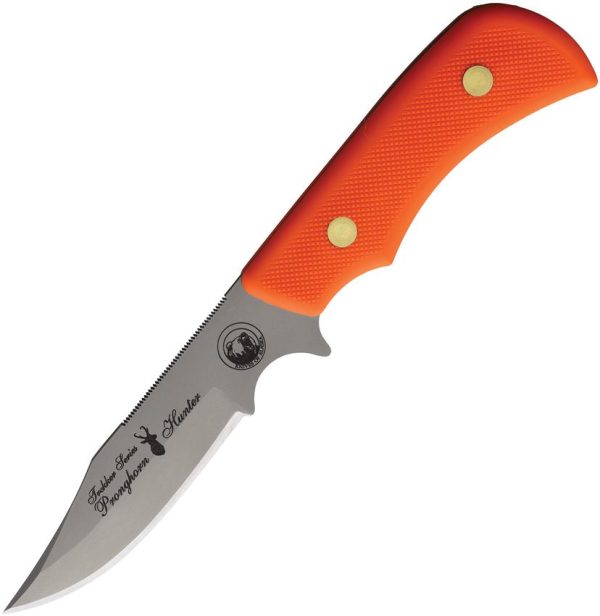 KOA00176FG.jpg Knives of Alaska Trekker Pronghorn Orange Fixed Blade D2 Steel
