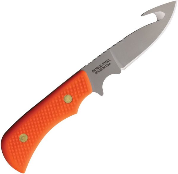 Knives of Alaska Trekker Whitetail Fixed Blade D2 Orange