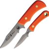 Knives of Alaska Pronghorn/Cub Combo D2 Fixed Blade Orange