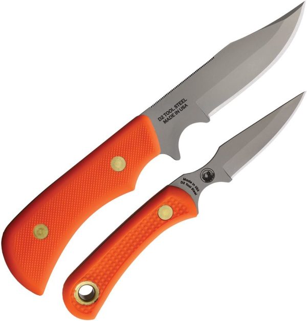 Knives of Alaska Pronghorn/Cub Combo D2 Fixed Blade Orange