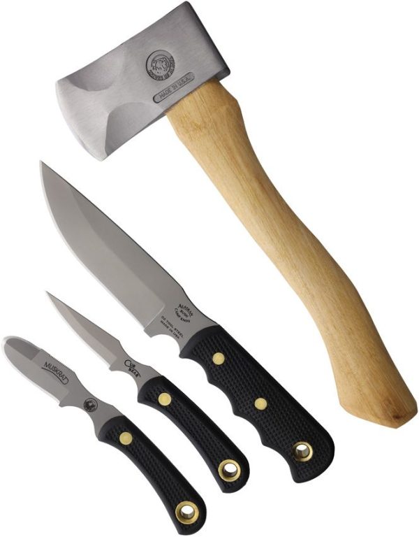 Knives of Alaska Hunter Pro Pack 4-Piece Fixed Blade Set