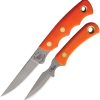 Knives of Alaska Jaeger Cub Combo D2 Steel Orange Fixed Blade